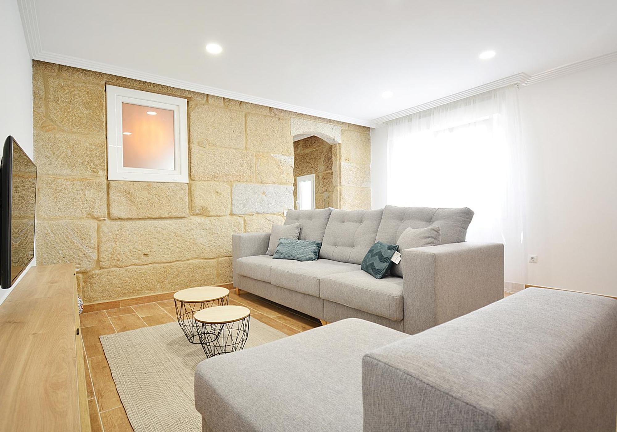 Galihost - Casa Con Jardin En Pontevedra Villa Bagian luar foto